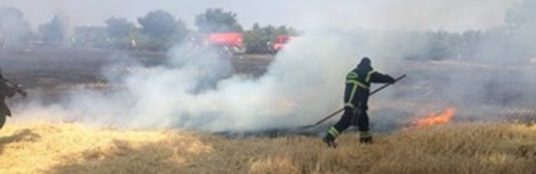 Landmænd til stor hjælp ved naturbrande